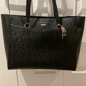Black Guess oversized purse